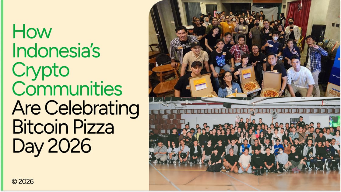 how indonesia crypto communities celebrating bitcoin pizza day